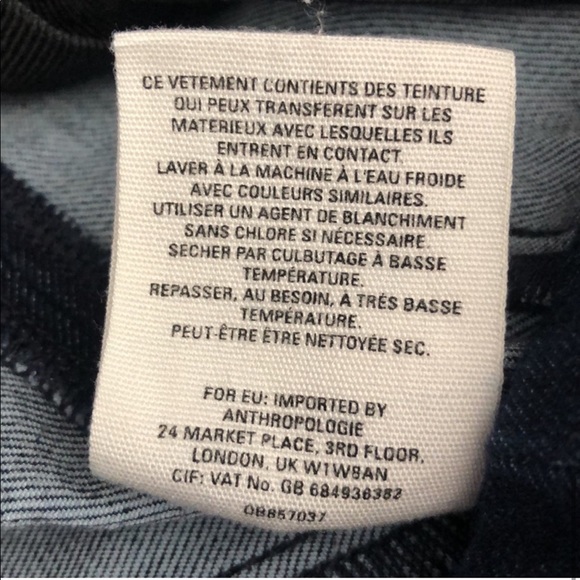 EUC Anthropologie Pilcro & the Letterpress Skinny Denim Legging Jeans Blue 25 - Picture 4 of 9